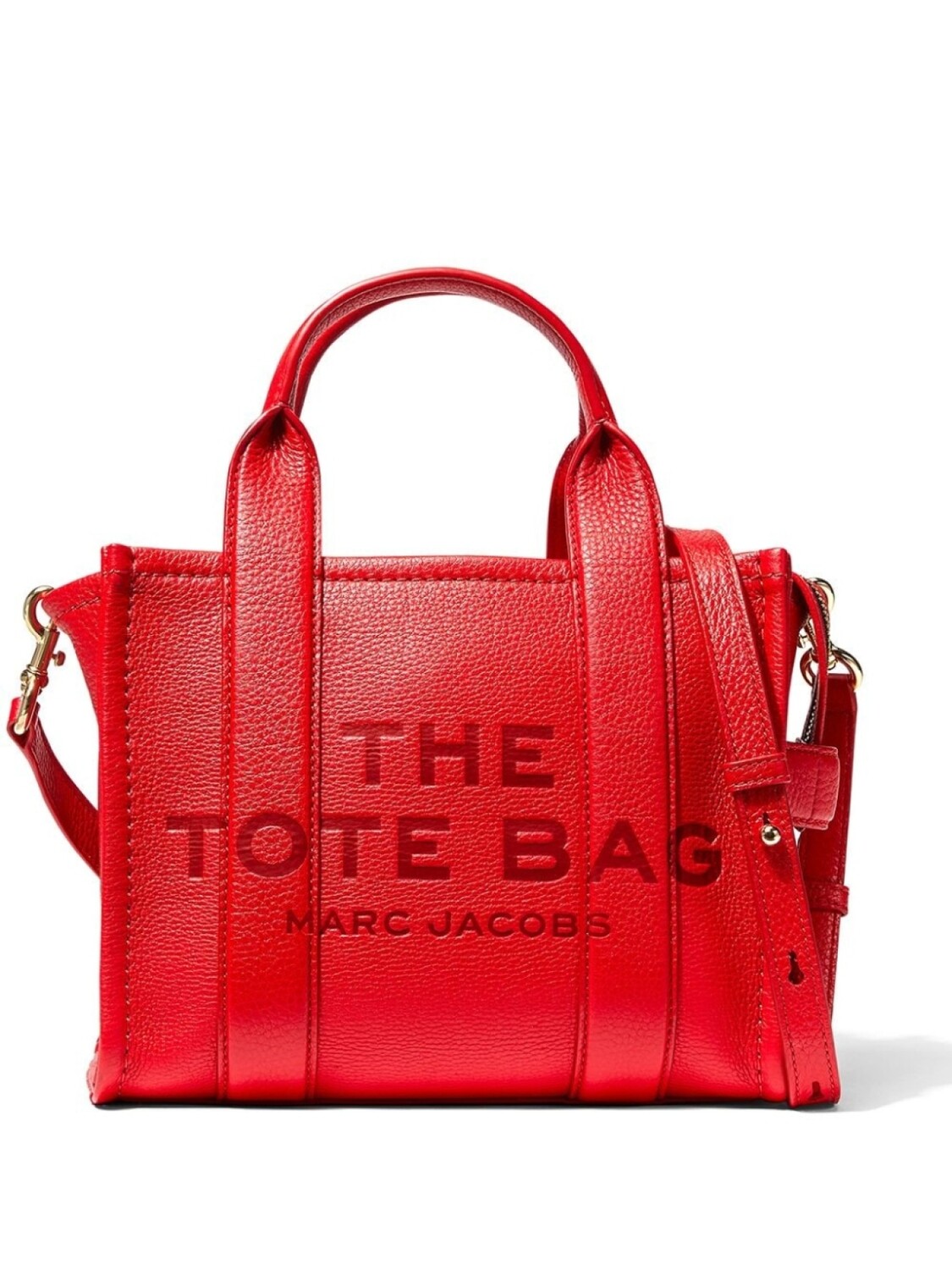 

Marc Jacobs маленькая сумка The Leather Tote, красный
