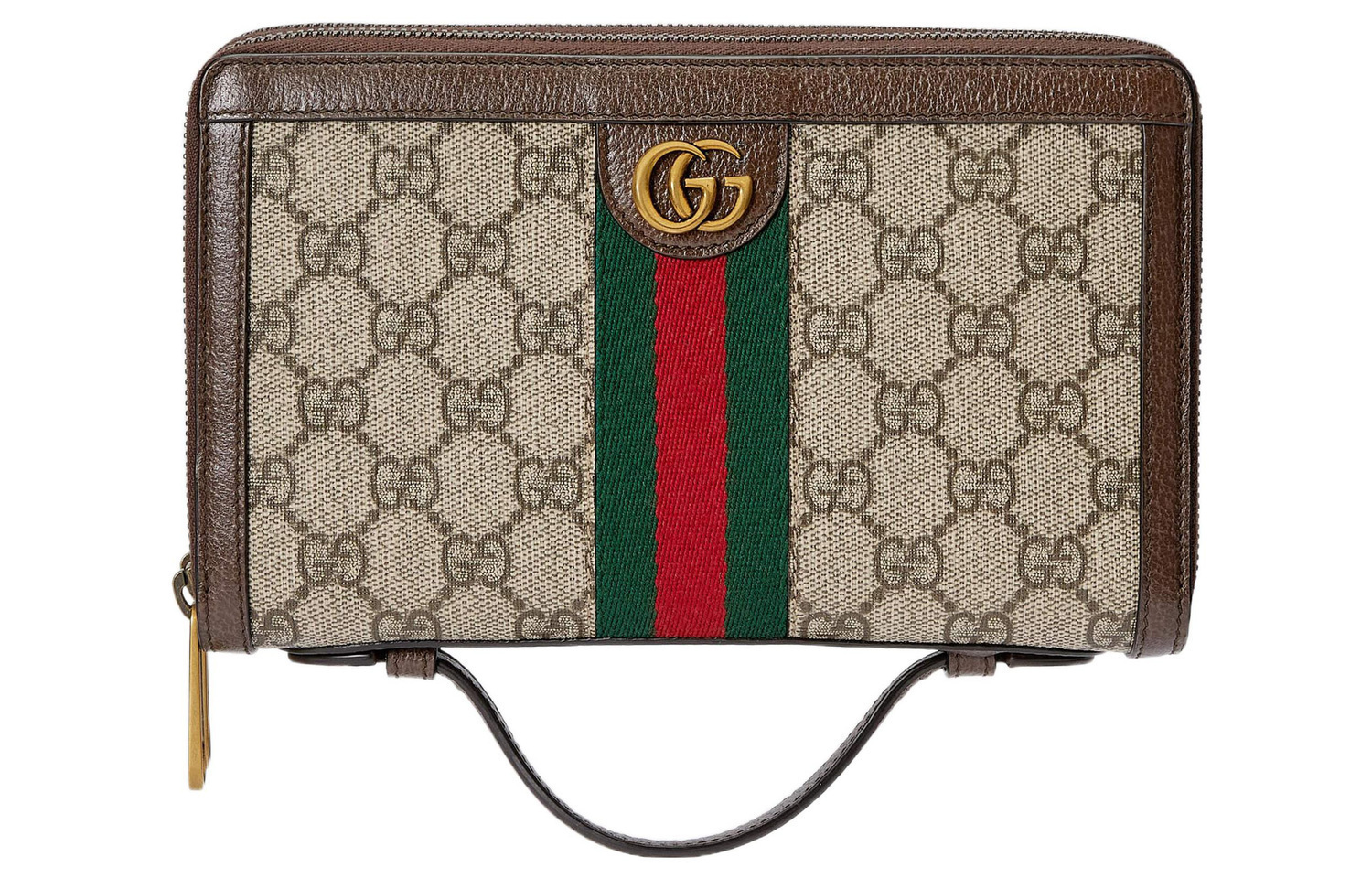 Сумка дорожная Gucci Ophidia из канваса с отделкой из кожи — фото 2