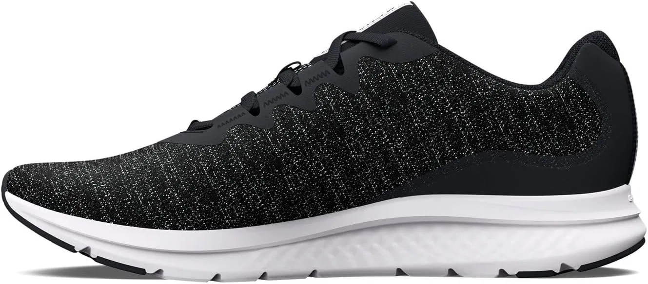 Мужские беговые кроссовки Under Armour UA Charged Impulse 3 Knit, Black — фото 3