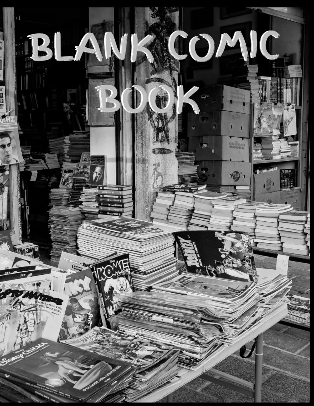 

Inkspire: Create your own Comic Book: A Blank Comic Book for Future Creatives:: Unleash Your Inner Artist - 110 Epic Comic Templates (Independently published)