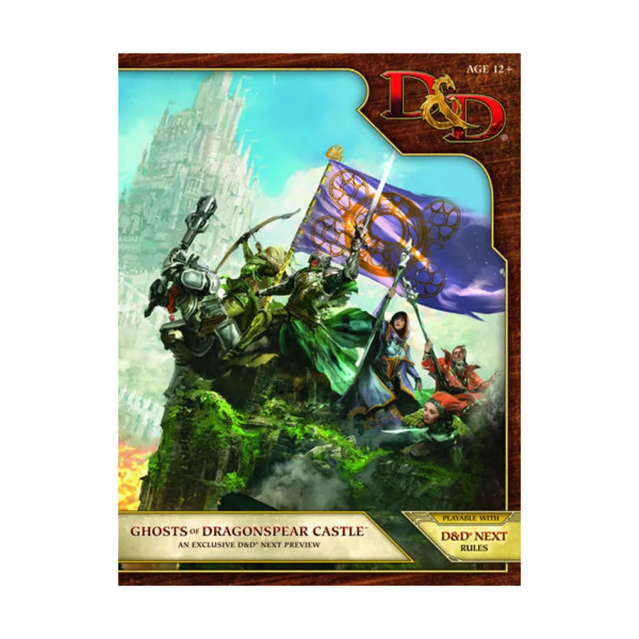 

Ghosts of Dragonspear Castle w/Beta Test Rules (Gen Con Exclusive), Dungeons & Dragons (D&D Next Beta Test Edition) - Modules and Adventures, мягкая обложка