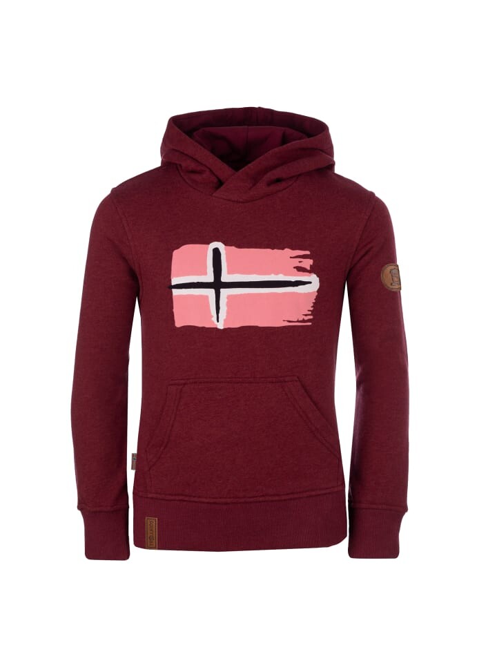 

Пуловер Trollkids Trondheim, цвет tea rose
