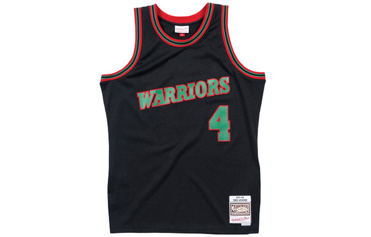 

Баскетбольная майка мужская черная Mitchell Ness