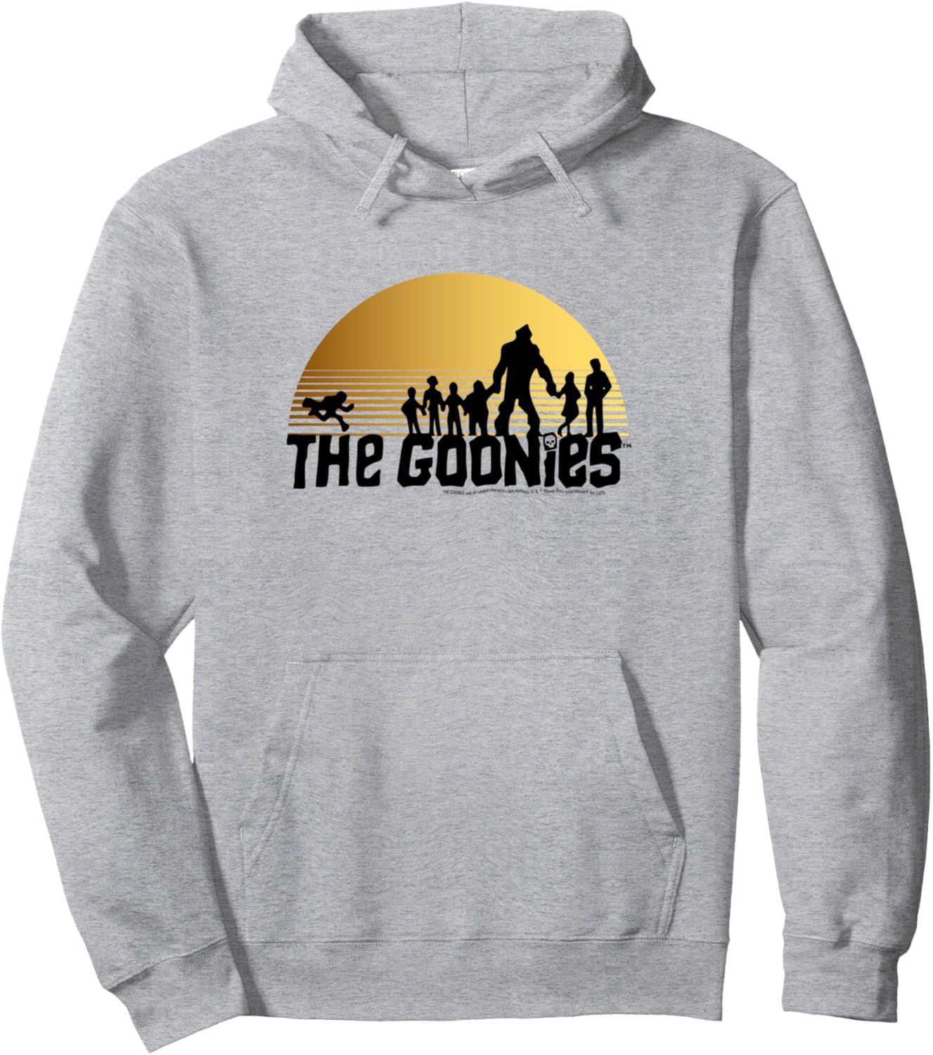 

Худи с силуэтом заката и персонажами фильма «Гуни», серое The Goonies, Серый, Худи с силуэтом заката и персонажами фильма «Гуни», серое The Goonies