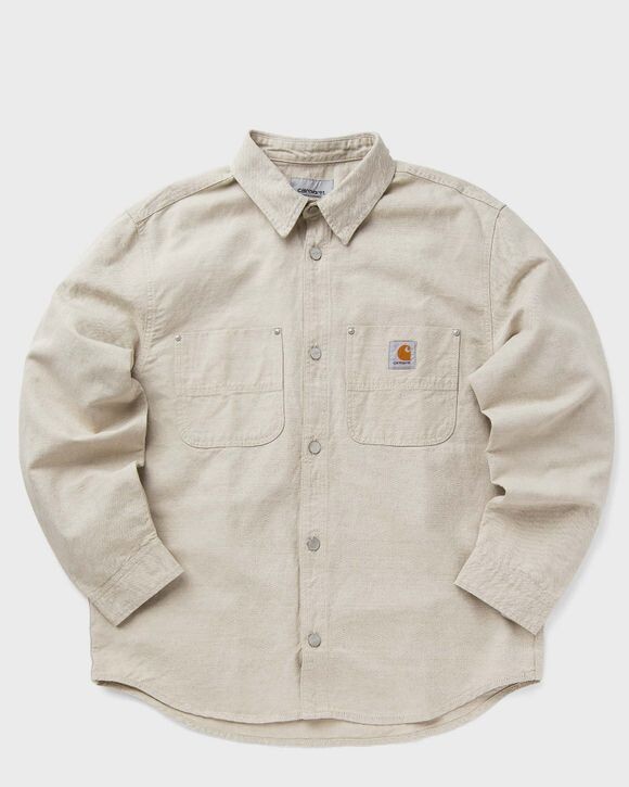 

Куртка Carhartt Wip Walter Shirt Jacket, цвет natural rinsed