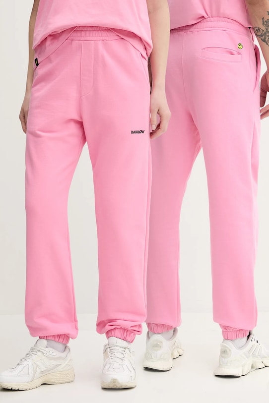 

Хлопковые спортивные брюки Barrow, розовый