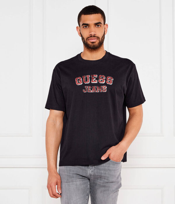 

Футболки Regular fit Guess Jeans, черный
