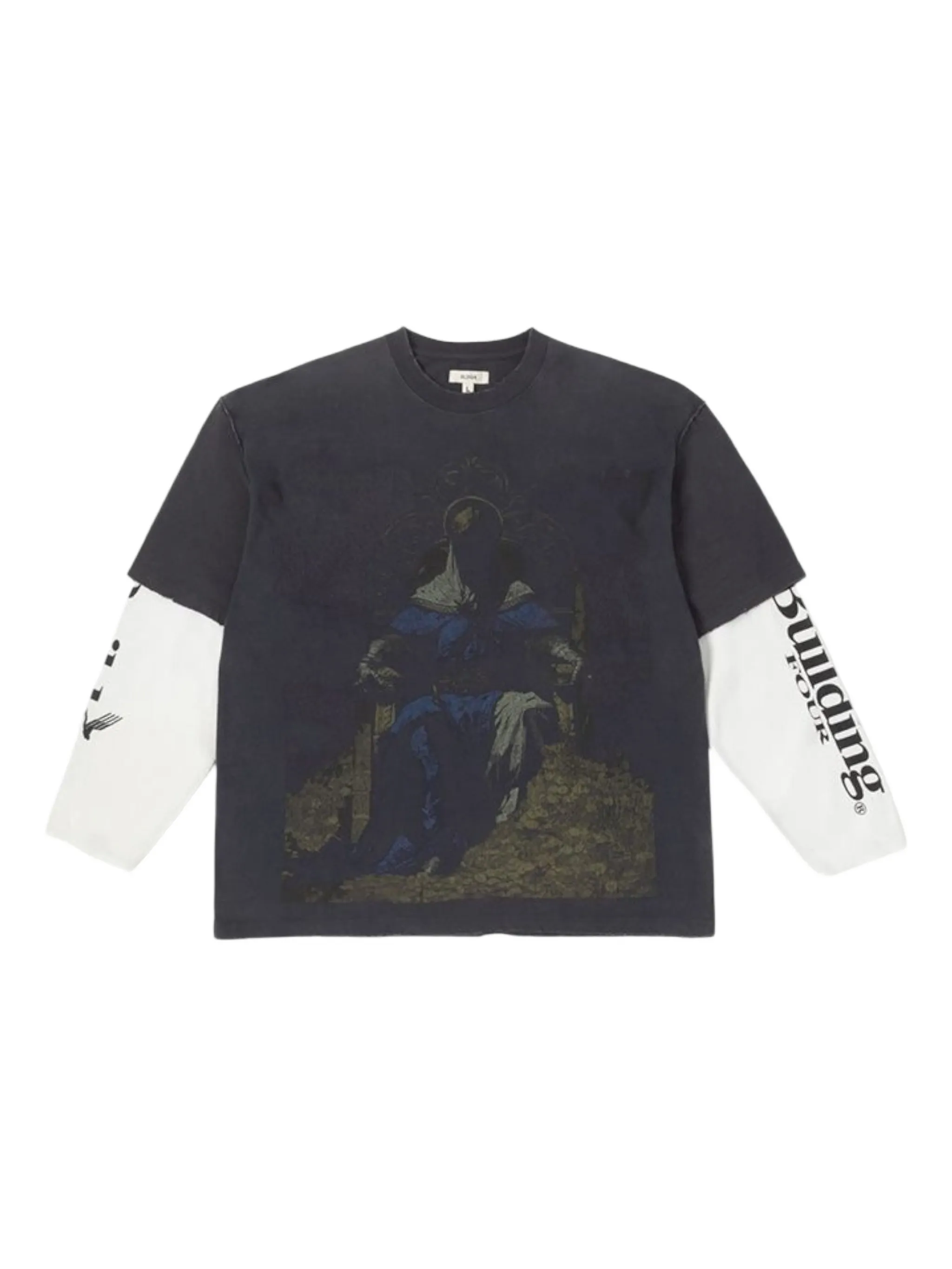 

Футболка Stove God с длинными рукавами Bldg4, черный