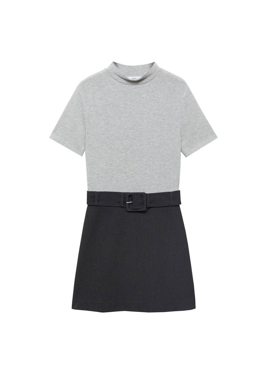 

Платье MANGO Bima-H, mottled grey