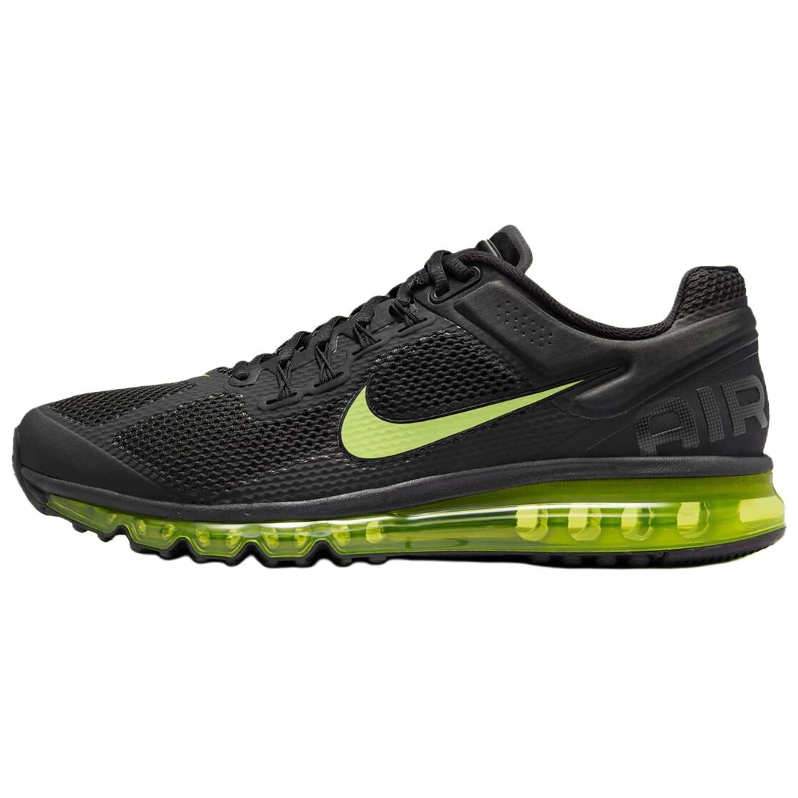 

Кроссовки Air Max 2013 унисекс с низким верхом черного цвета Nike, Черный, Кроссовки Air Max 2013 унисекс с низким верхом черного цвета Nike