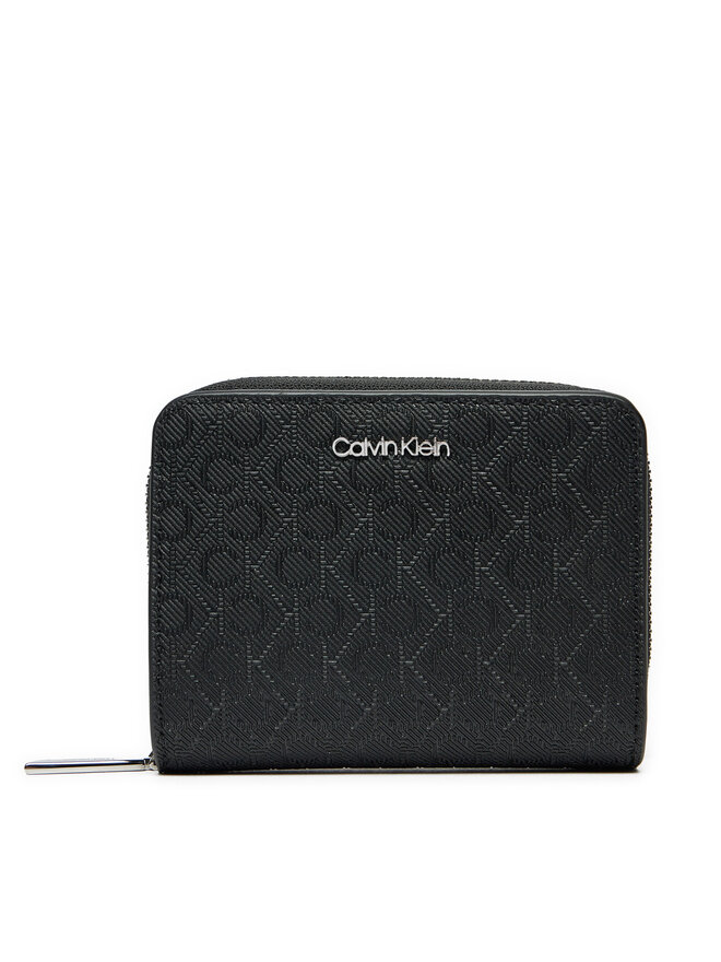

Кошелек Calvin Klein Ck Must Medium Zip Around_Mono K60K612825, черный