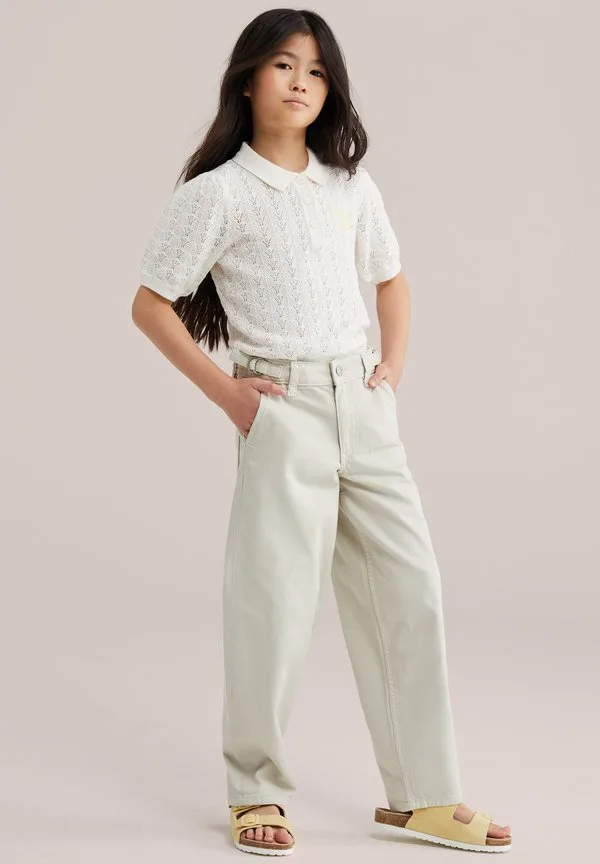 Рубашка поло цвета слоновой кости We Fashion, Off-White