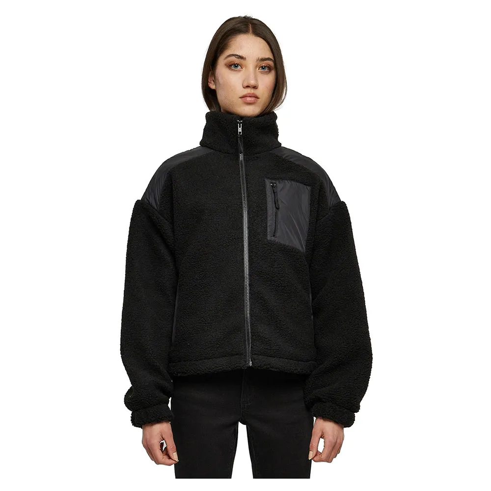 

Куртка Urban Classics Sherpa Mix, черный
