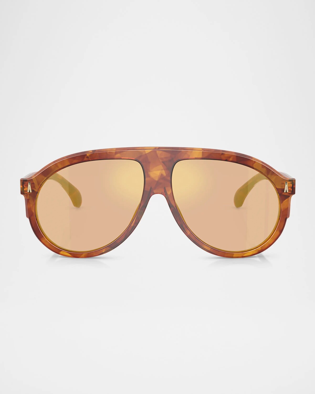 

Мужские солнцезащитные очки-авиаторы ME6001 Moncler, цвет Tortoise