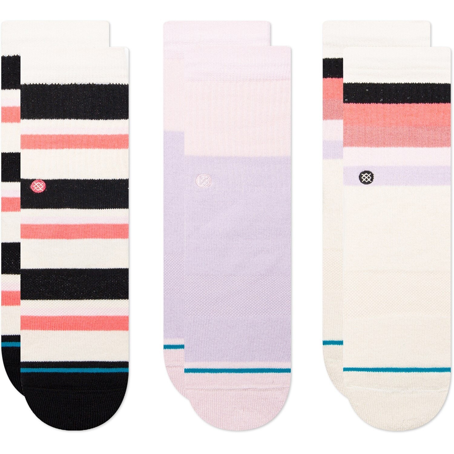 

Носки Stance Bounce Back 3-Pack, цвет Lilacice