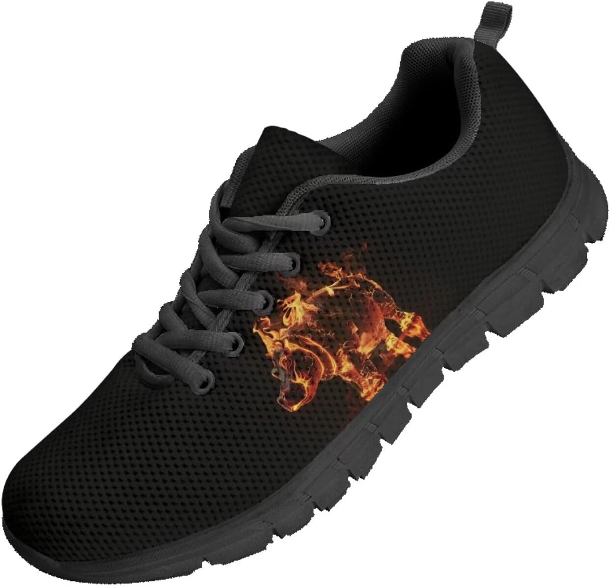 

Мужские кроссовки Funnydude Funny Graphi для бега и походов, комфортные шнурованные кеды, Hippo