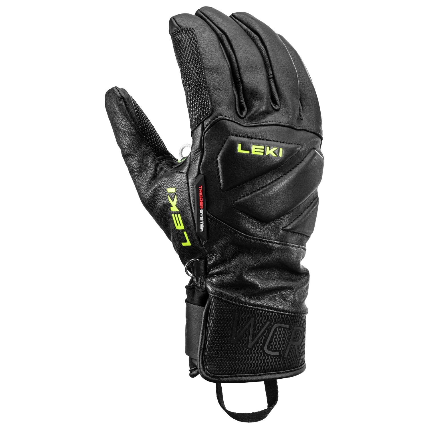 

Перчатки Leki WCR Venom Speed 3D, цвет Black/Ice Lemon