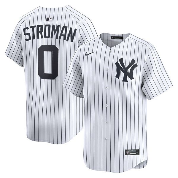 

Мужская белая домашняя лимитированная футболка игрока Marcus Stroman New York Yankees Nike