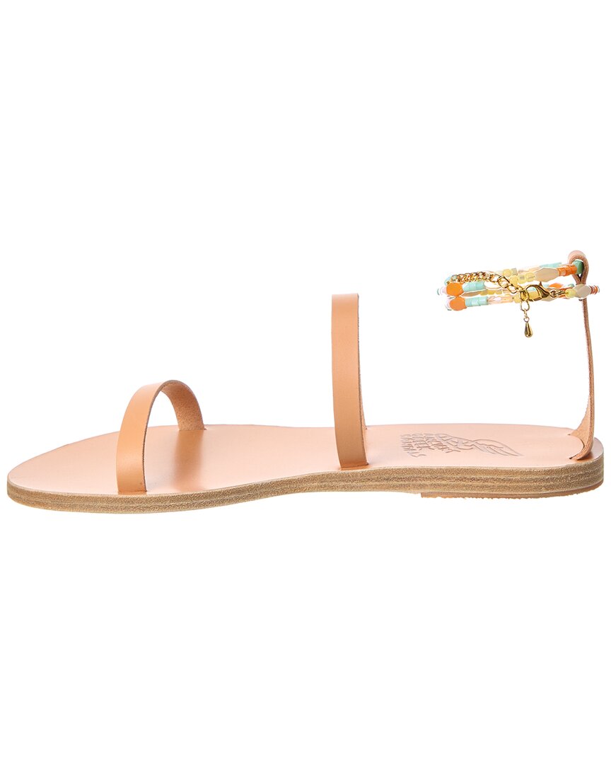 Древнегреческие сандалии Smirni Кожаные сандалии Ancient Greek Sandals, бежевый — фото 2