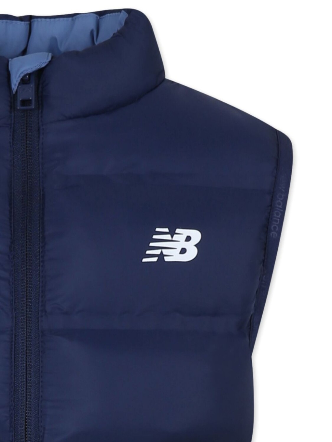 Бонд жилет New Balance Kids, синий — фото 3