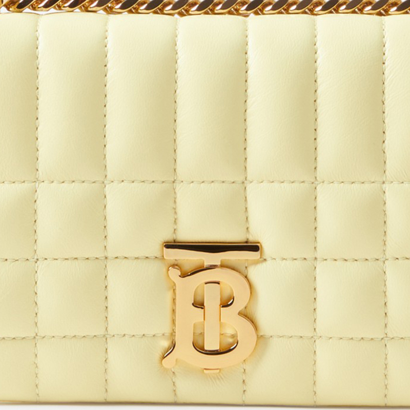 Женская сумка через плечо Burberry Loena из натуральной кожи — фото 4