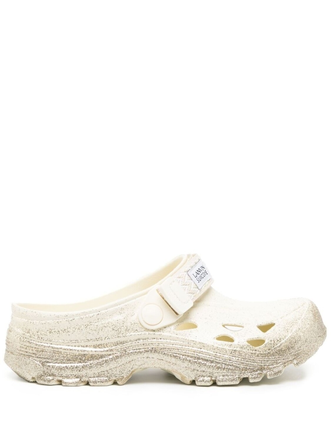 

Lanvin слиперы Mok Curb из коллаборации с Suicoke, нейтральный цвет
