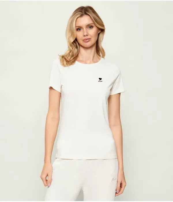 Футболка C_Elove_1 regular fit Boss Orange, экрю