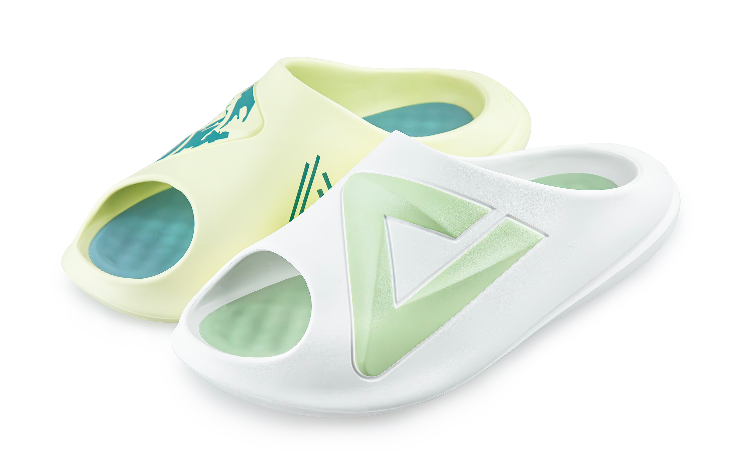 

PEAK Очень маленькие, толстые, тихие, устойчивые к истиранию, амортизирующие сандалии для скольжения, мужские, белые, зеленые, непарные