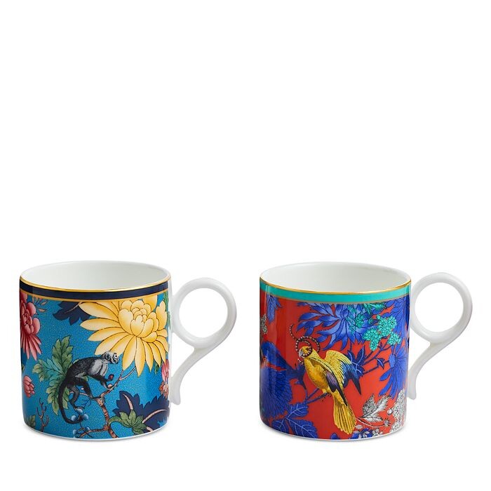 

Большая кружка Wedgwood Wonderlust, подарочный набор из 2 предметов, мультиколор