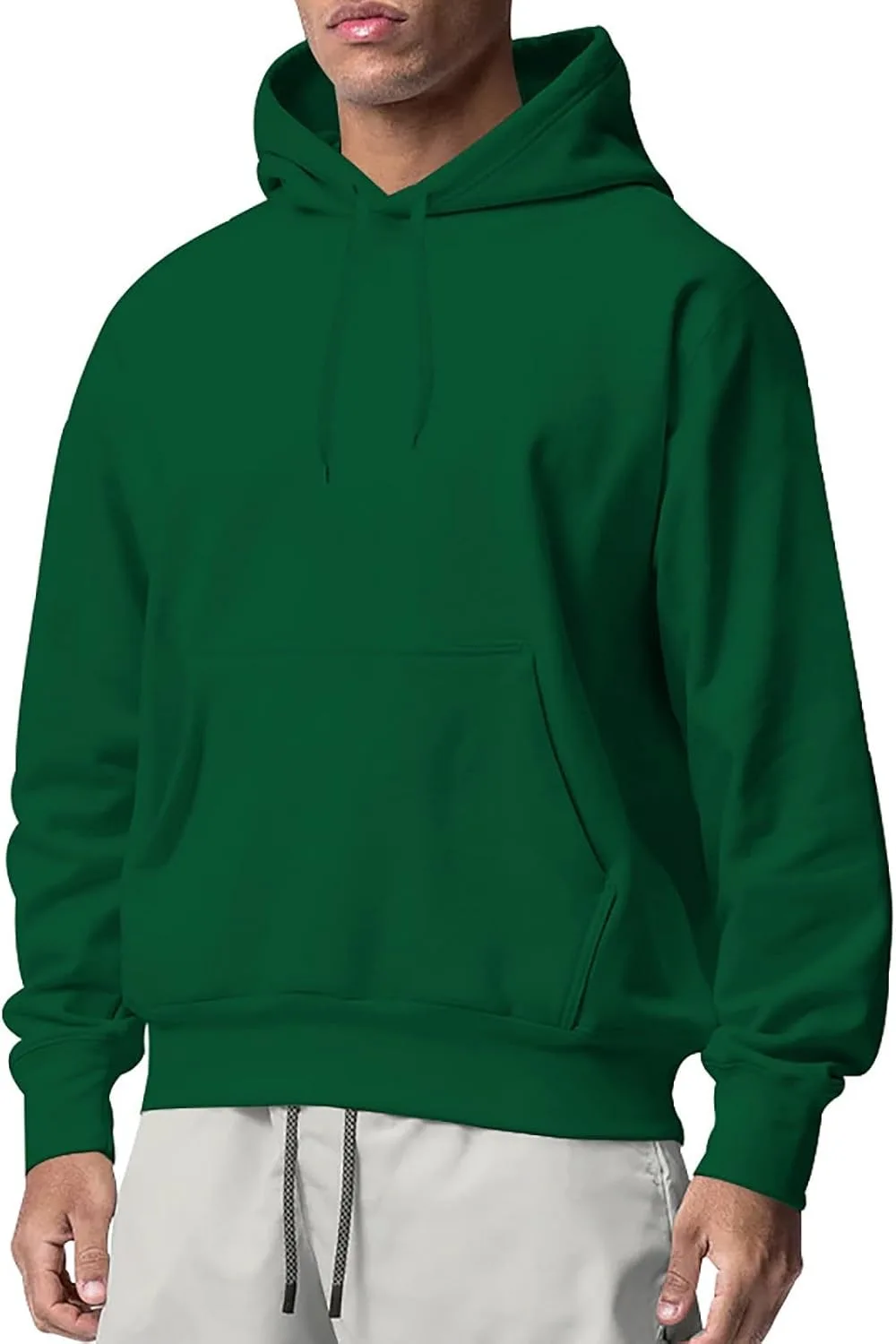 

Uillui Active мужская флисовая толстовка с капюшоном, свободный крой