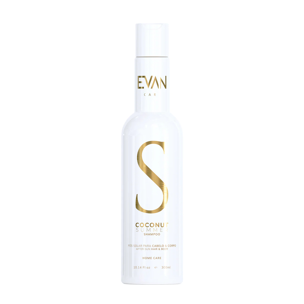 

Шампунь для волос и гель для душа в одном coconut summer shampoo Evan Care, 300 мл