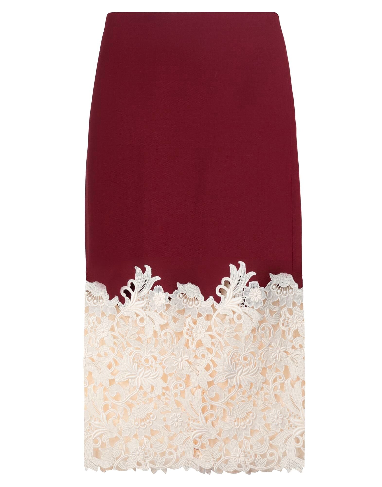 

Юбка миди Valentino Garavani, бордовый