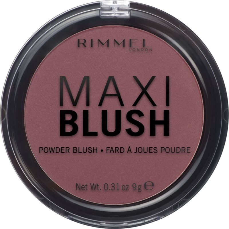 

Rimmel Maxi Blush пудра розового оттенка 005 Rendez-Vous 9 г