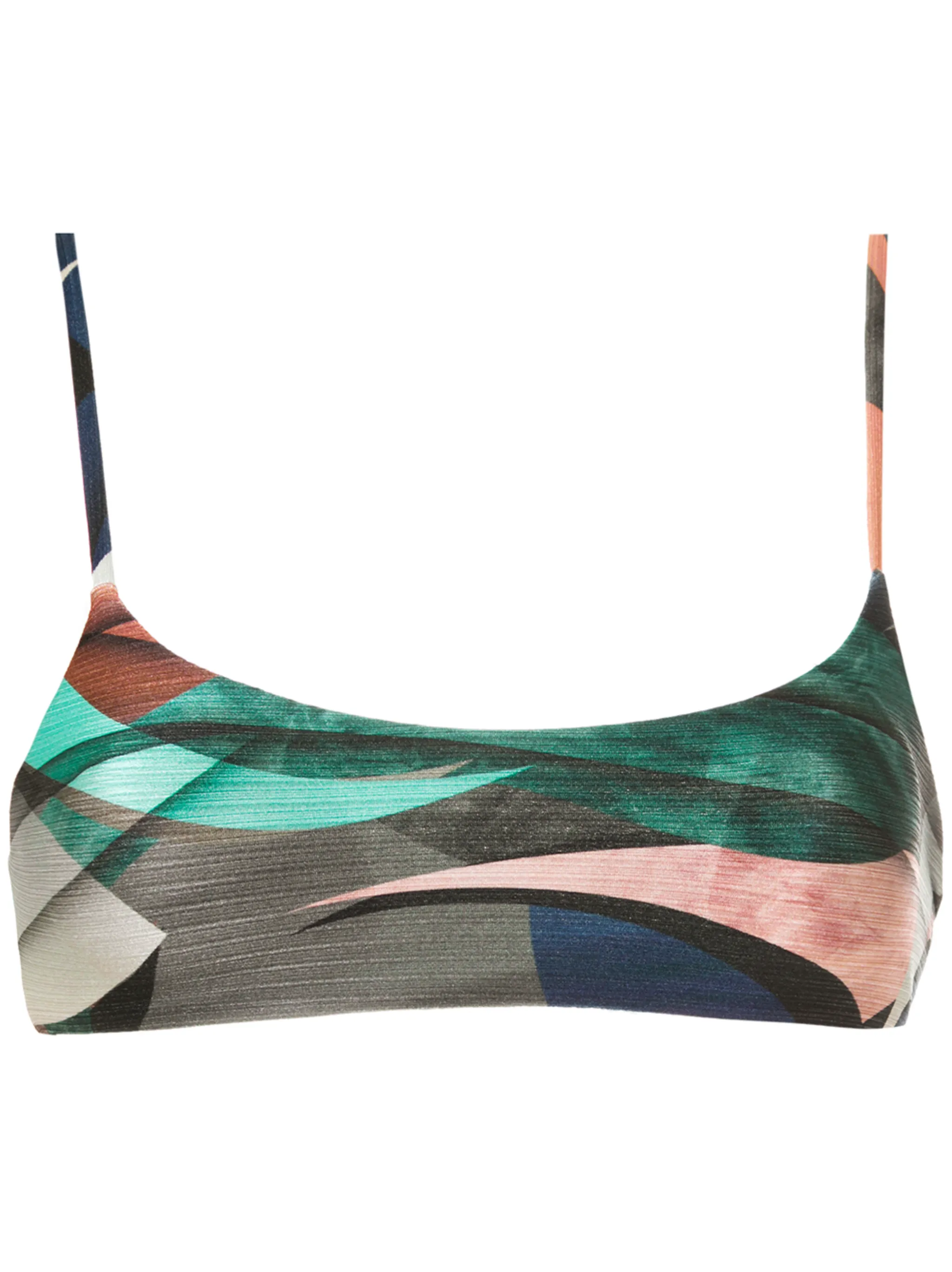 

Лиф бикини Cancun с принтом Lygia & Nanny, синий