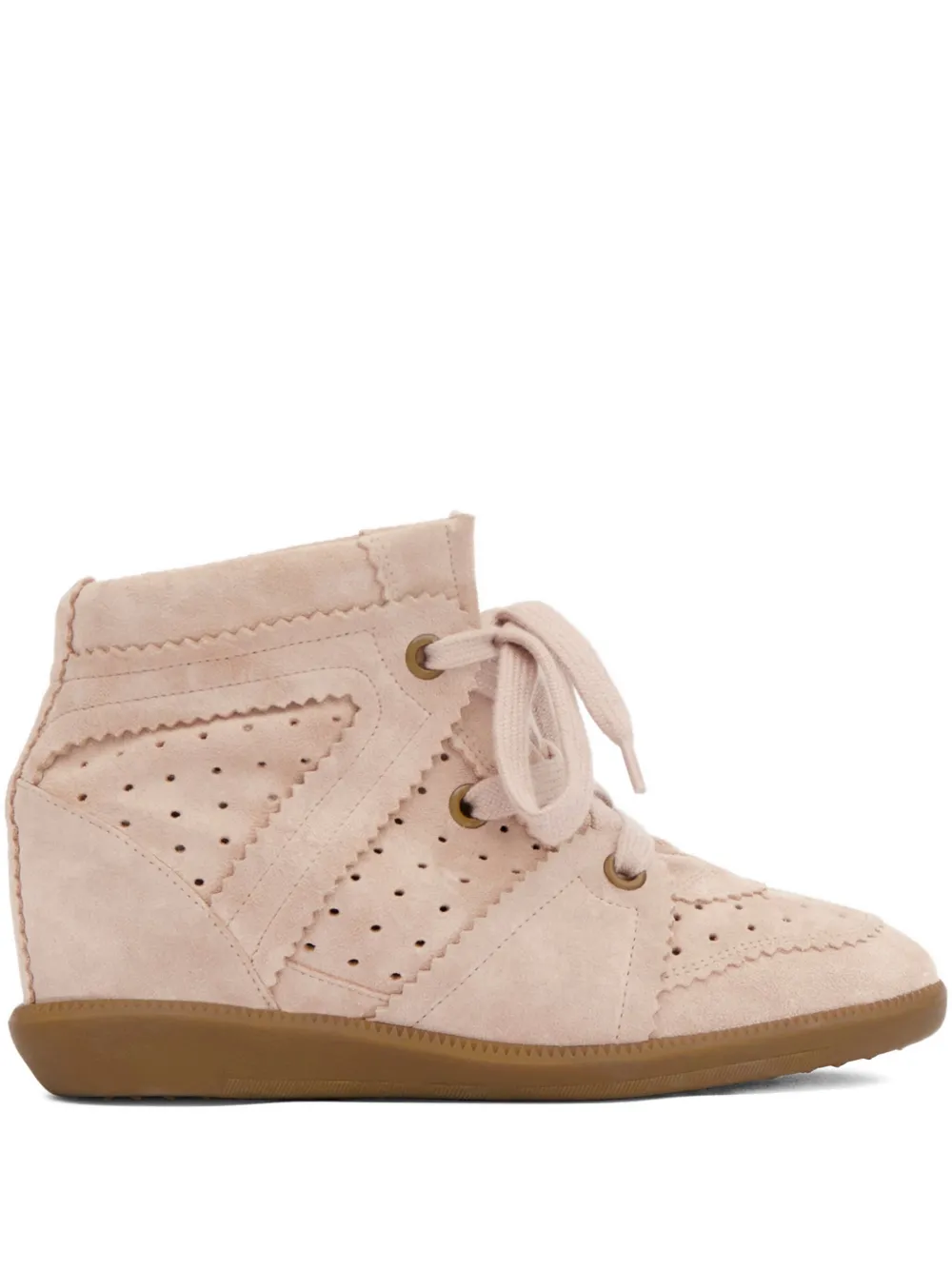 Кроссовки Bobby 50 с фестонами Isabel Marant, розовый