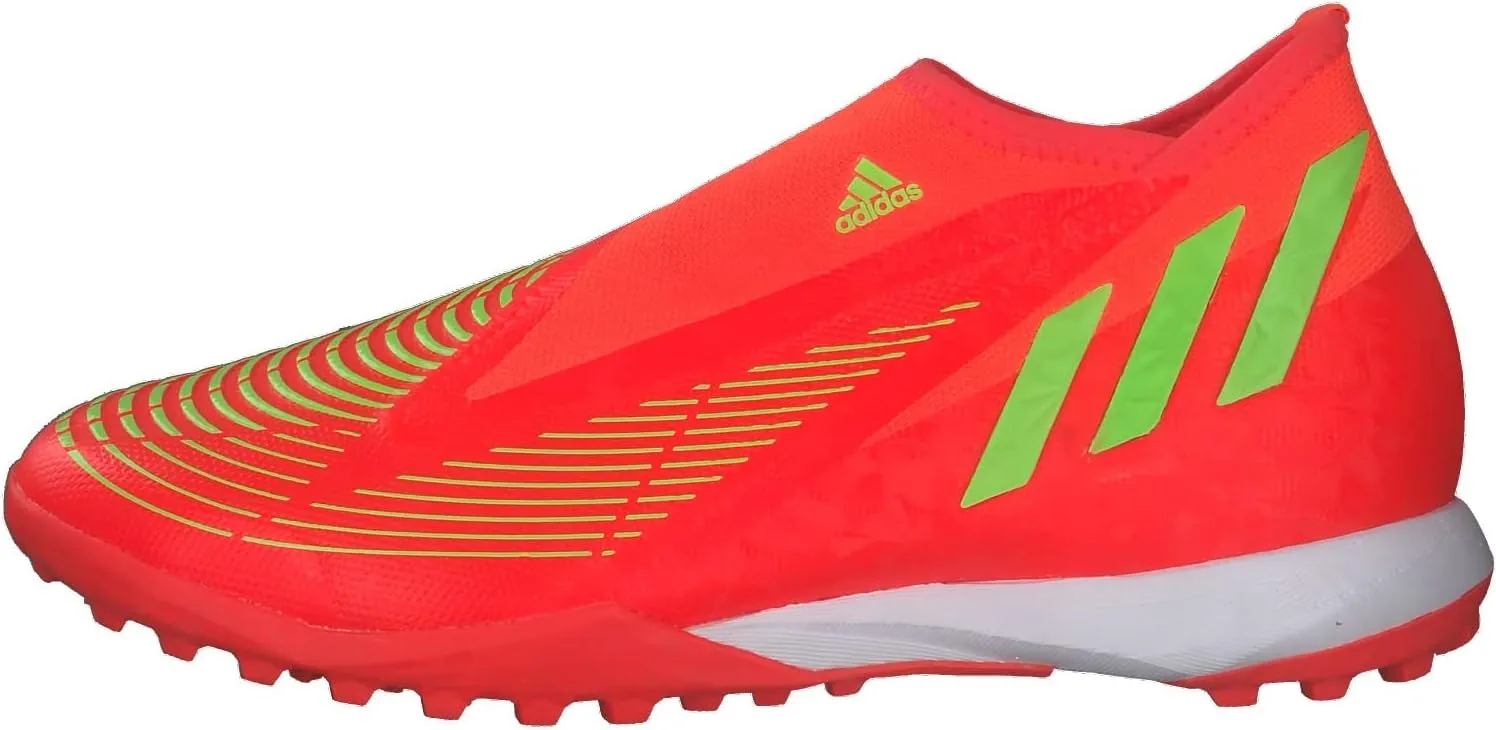 Мужские кроссовки Adidas Predator Edge.3 Ll Tf, черный/красный/зеленый — фото 2