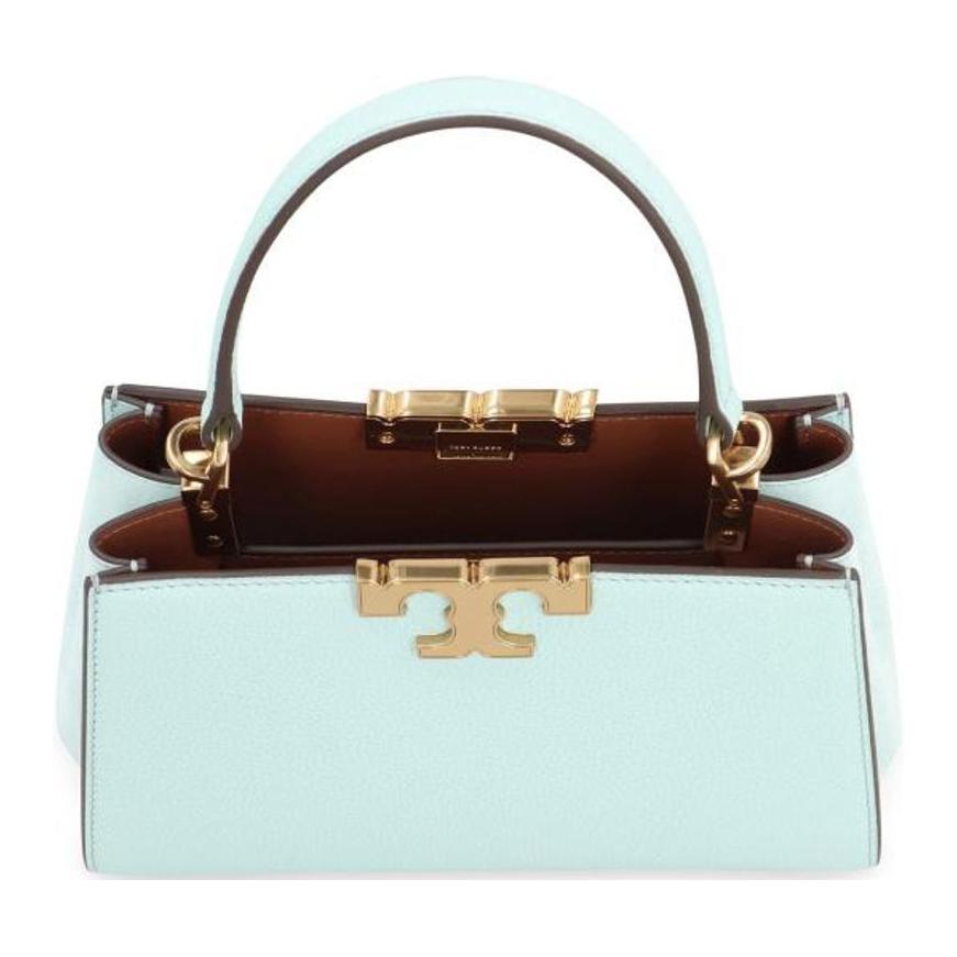 

Элеанор Личи Кожаная Сумка Через Плечо Мини Женская с Замшей Ларимар TORY BURCH