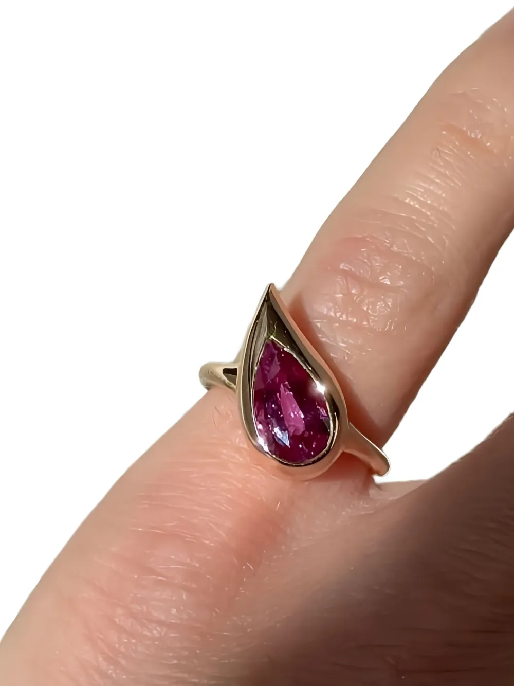 

Кольцо из 18-каратного розового золота с сапфиром Мика Jewels Aficionado, золотой