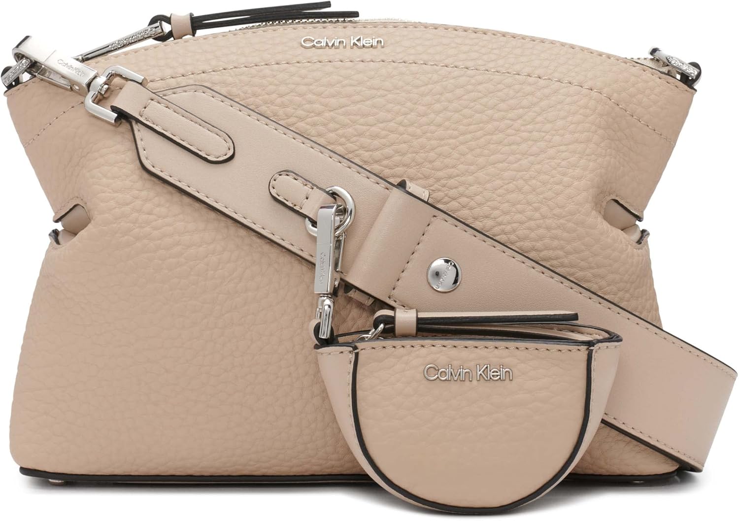 

Сумка через плечо Calvin Klein Cypress 2 в 1 с застежкой-молнией, Mushroom