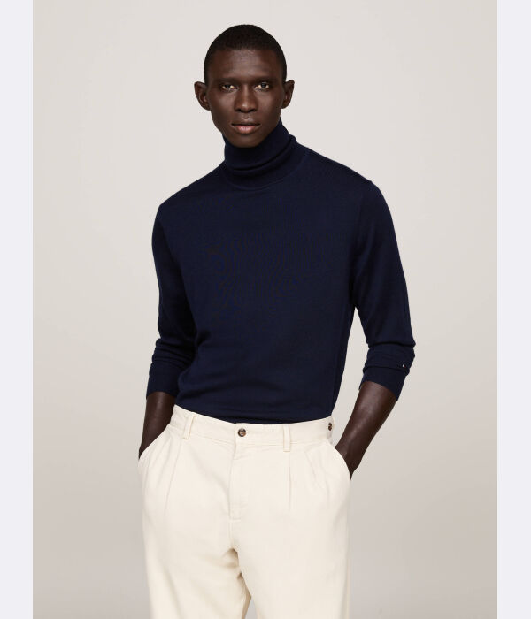 

Водолазка мужская Tommy Hilfiger шерстяная, синий