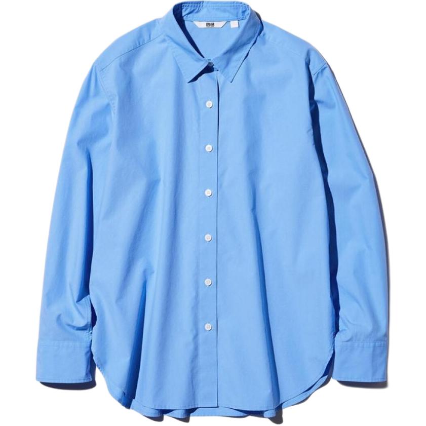 

UNIQLO Футболки Женские Небесно-голубой