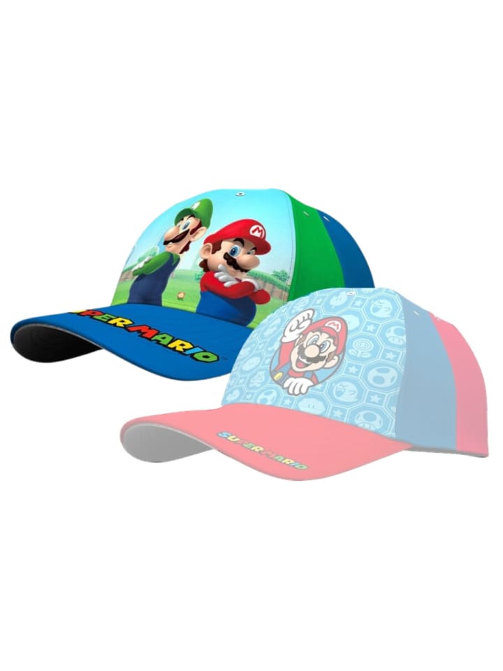 

Шапка Super Mario, разноцветный
