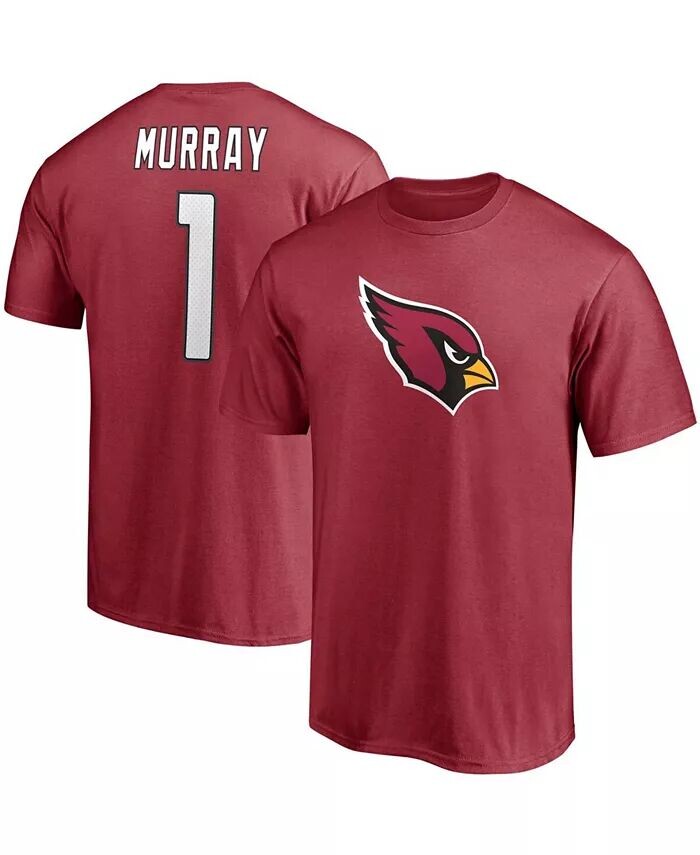 

Мужская футболка с именем и номером игрока Kyler Murray Cardinal Arizona Cardinals Fanatics