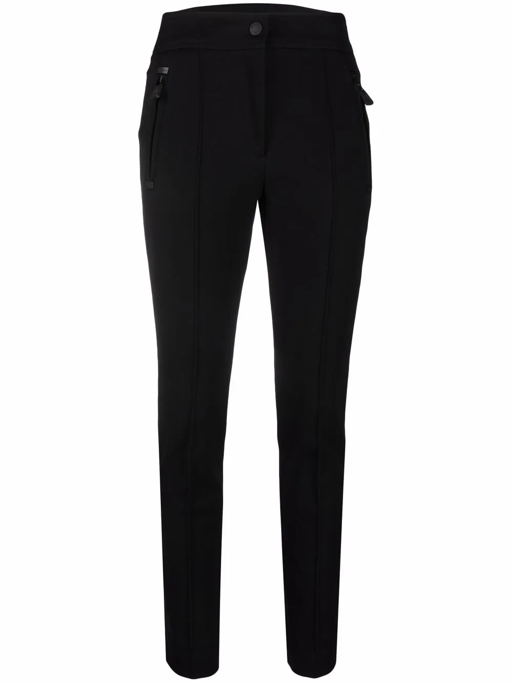 

Узкие брюки с карманами на молнии Moncler Grenoble, черный