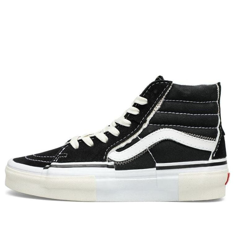 

Кеды Vans SK8-Hi Reconstruct BLACKWHITE, черный/белый