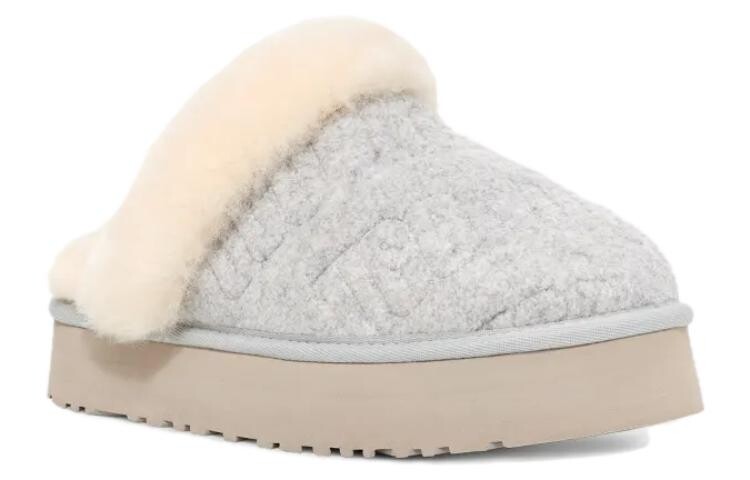 Сабо UGG Disquette Felted Slipper 'Grey' Women's — фото 2