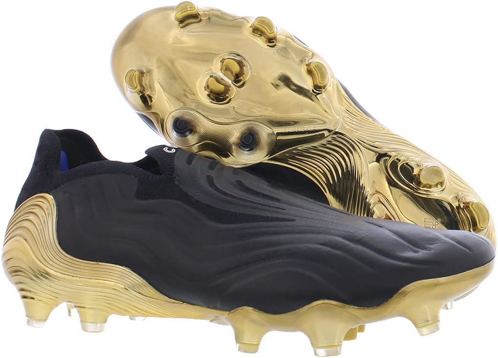 Кроссовки adidas Copa Sense для твердой поверхности, черный/золотой — фото 4