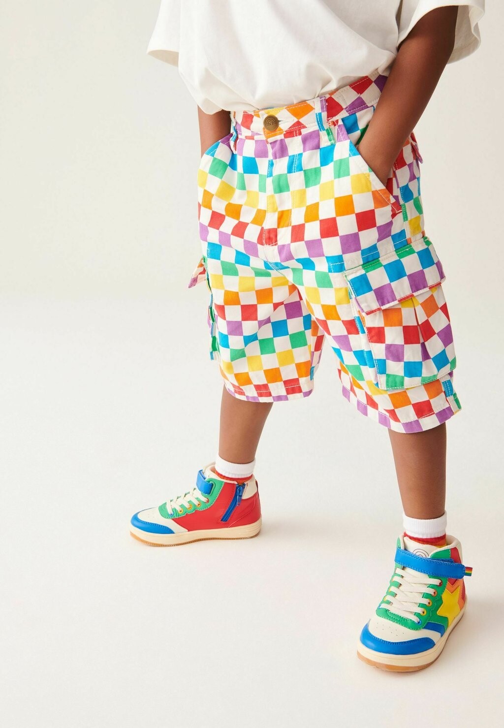 

Шорты RAINBOW CHECKERBOARD Little Bird, цвет multi