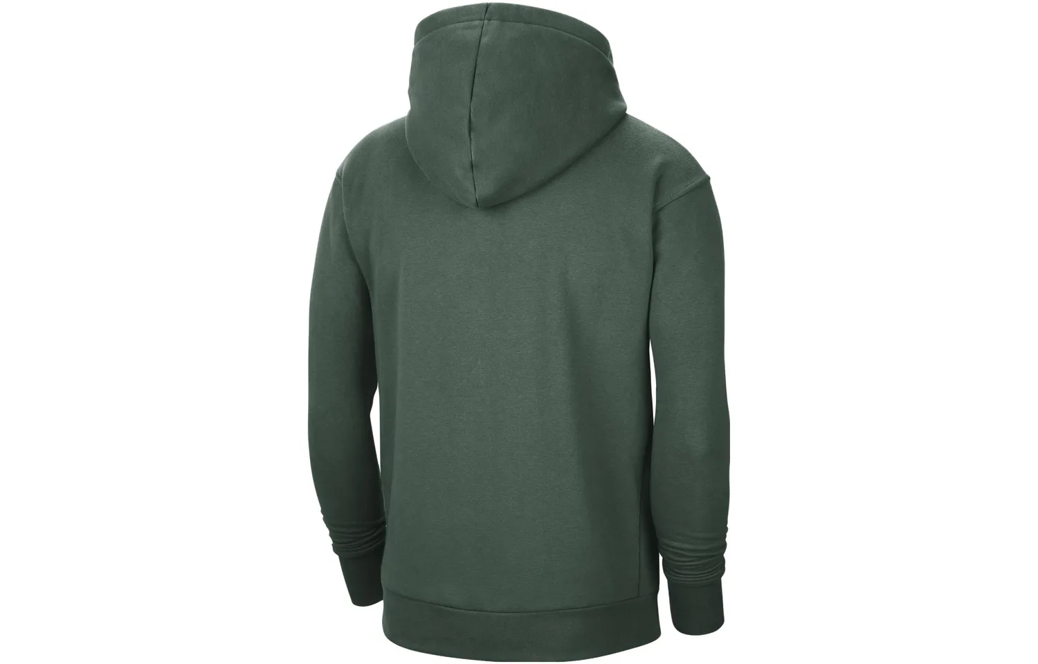 Толстовка с капюшоном Milwaukee Bucks, флисовая, свободного кроя Nike, Fir Color — фото 3