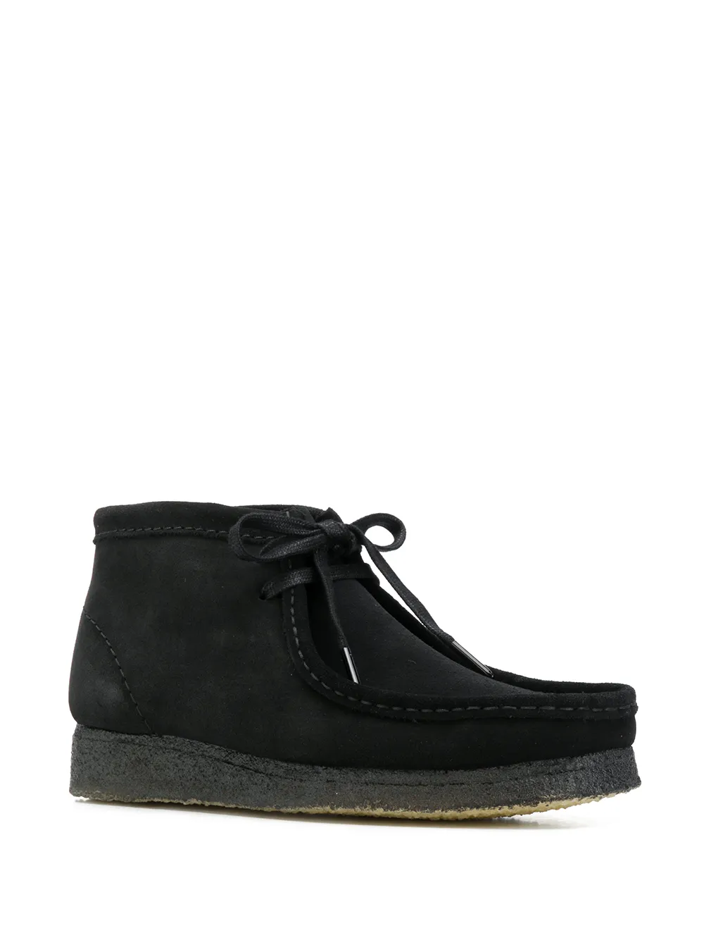Ботинки дезерты на шнуровке Clarks Originals, черный — фото 2